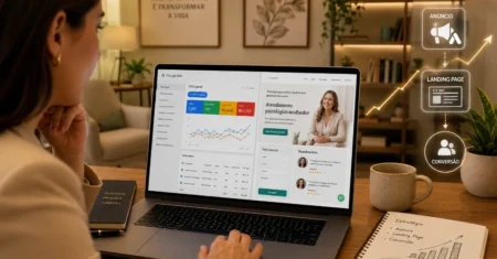 Google Ads para Psicólogos: Por Que Sua Landing Page É o Segredo para Não Queimar Dinheiro