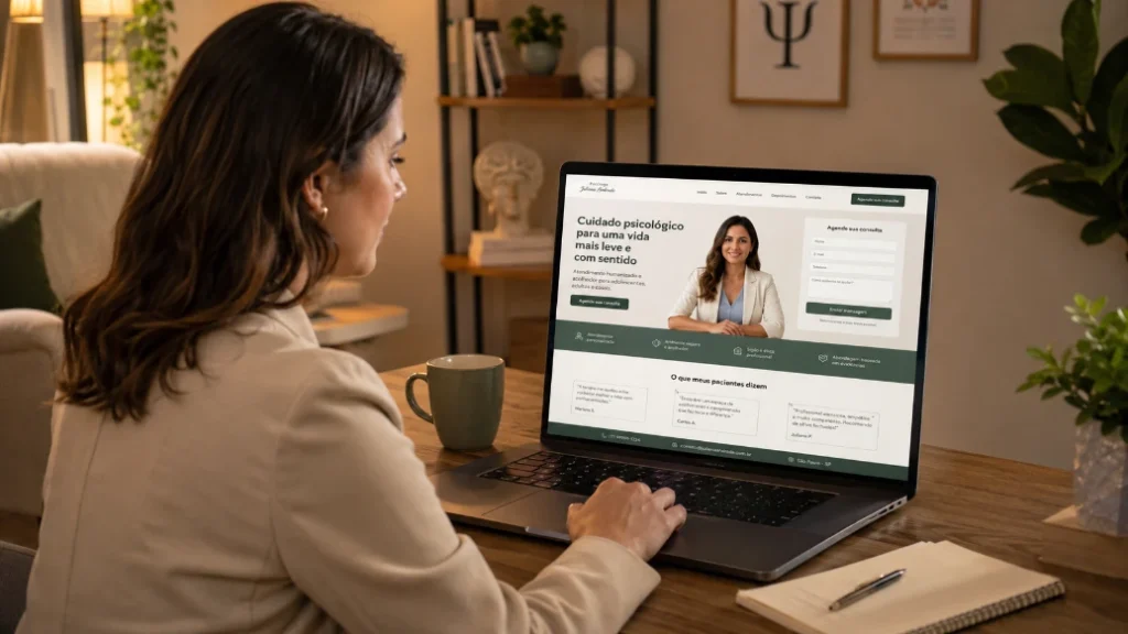 Landing Page para Psicólogos: O Que Não Pode Faltar para Converter Pacientes