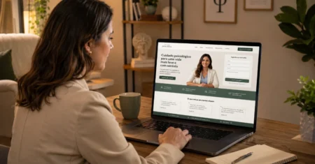 Landing Page para Psicólogos: O Que Não Pode Faltar para Converter Pacientes